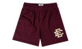 EE BASIC SHORT "SS24 - Maroon/Off White" EE619