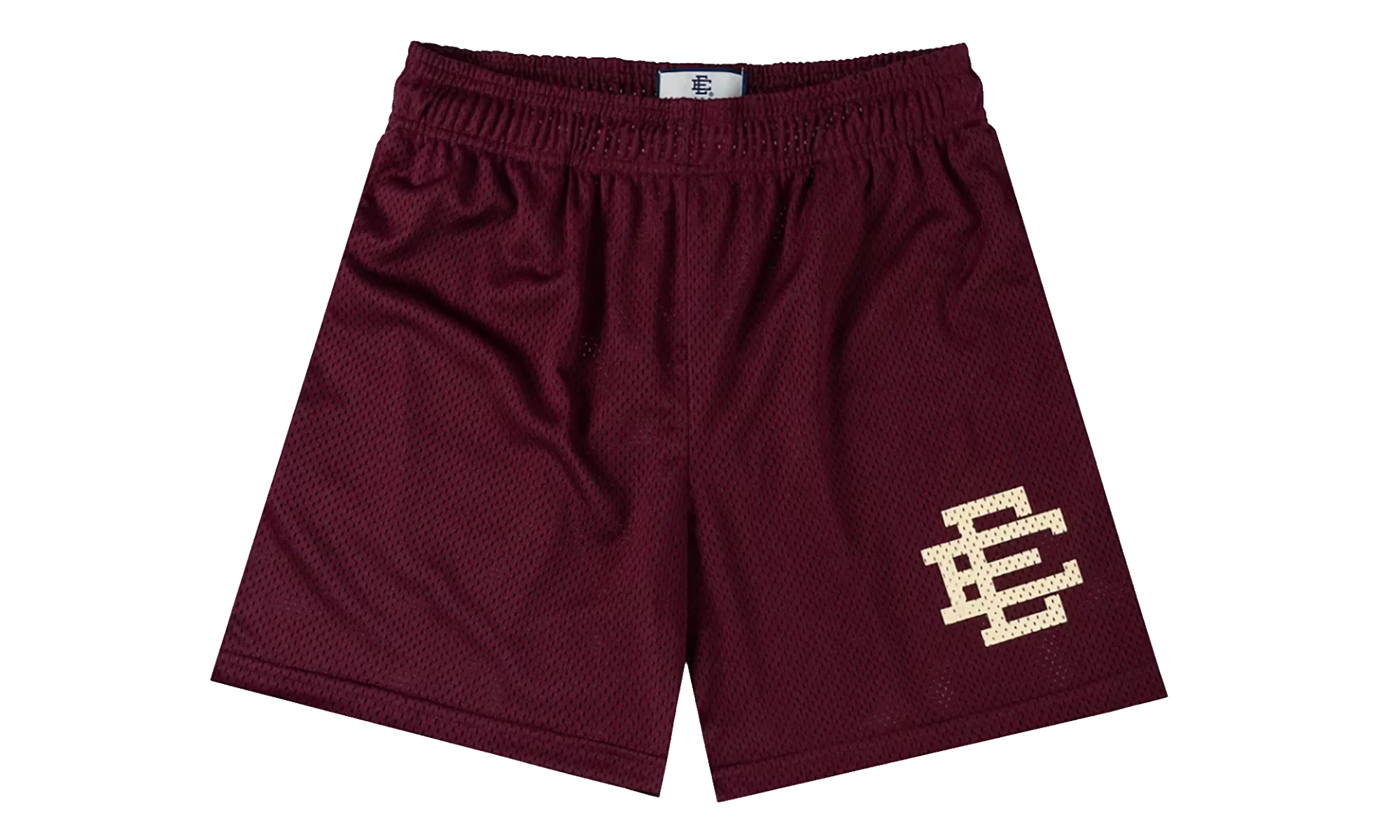 EE BASIC SHORT "SS24 - Maroon/Off White" EE619