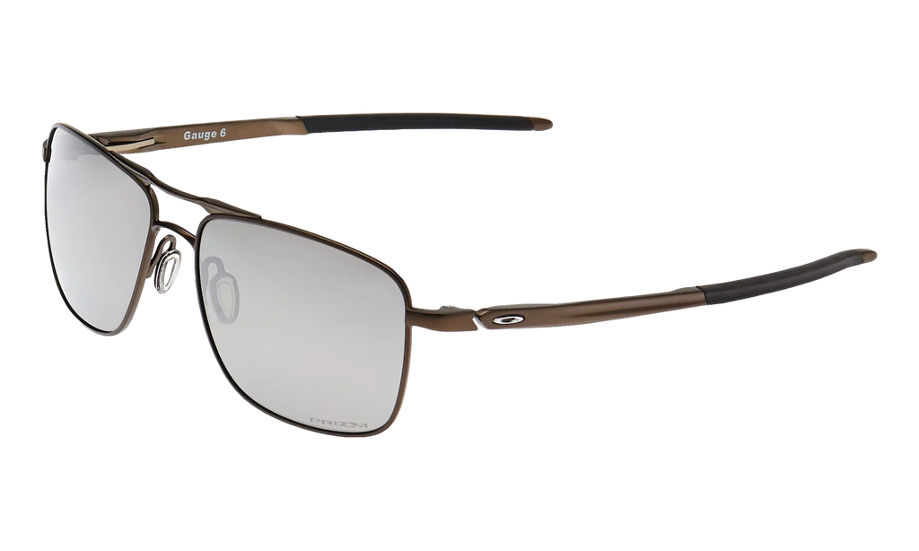 Gauge 6 Polarized Sunglasses "Pewter / PRIZM Black" OO6038 06