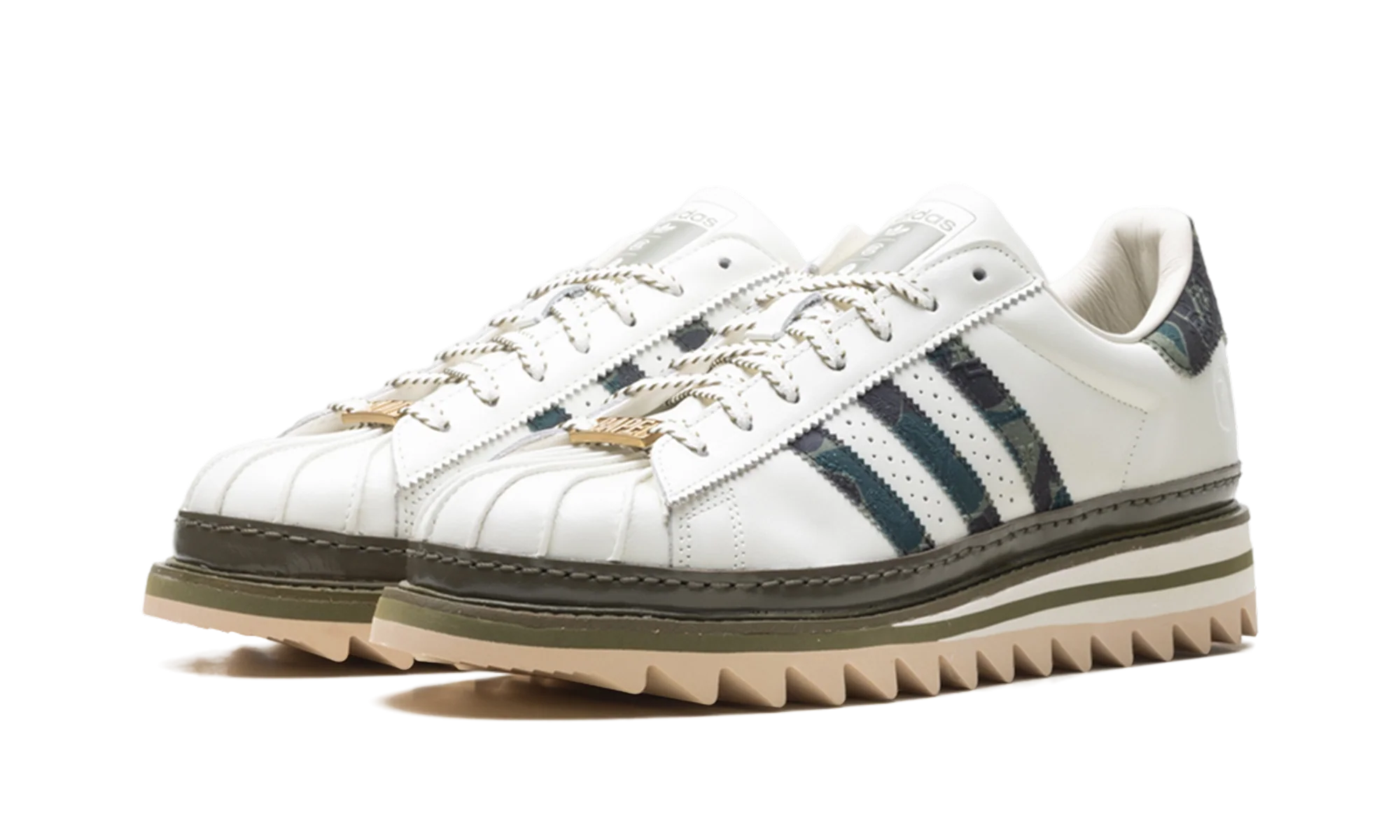 Superstar "CLOT x Bape - Off White" KJ1473