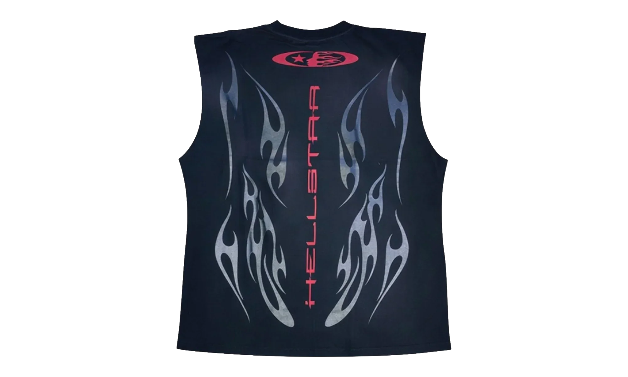 Flame Sleeveless T-Shirt "Grey" HSR191
