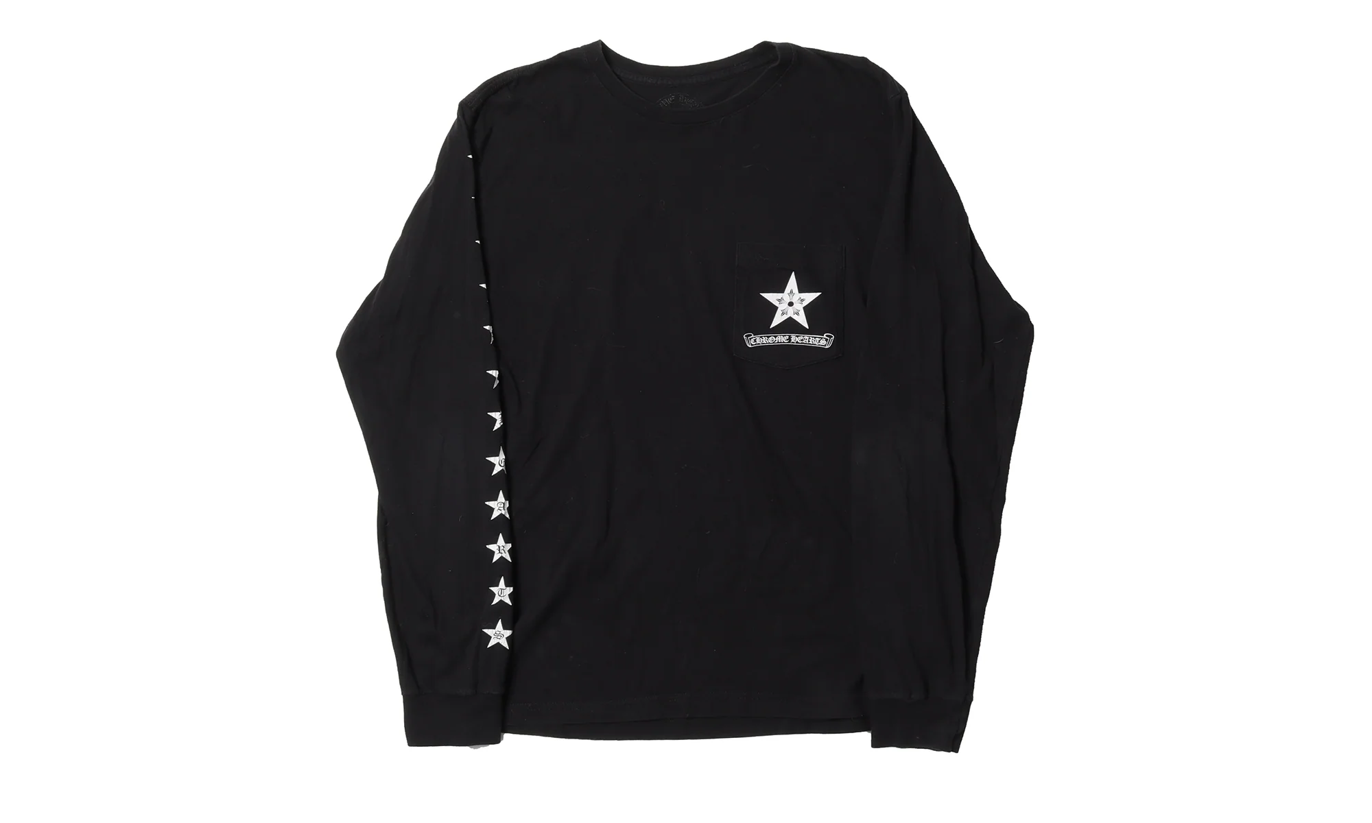 Stars Long Sleeve T-Shirt "Black" CHRM0689