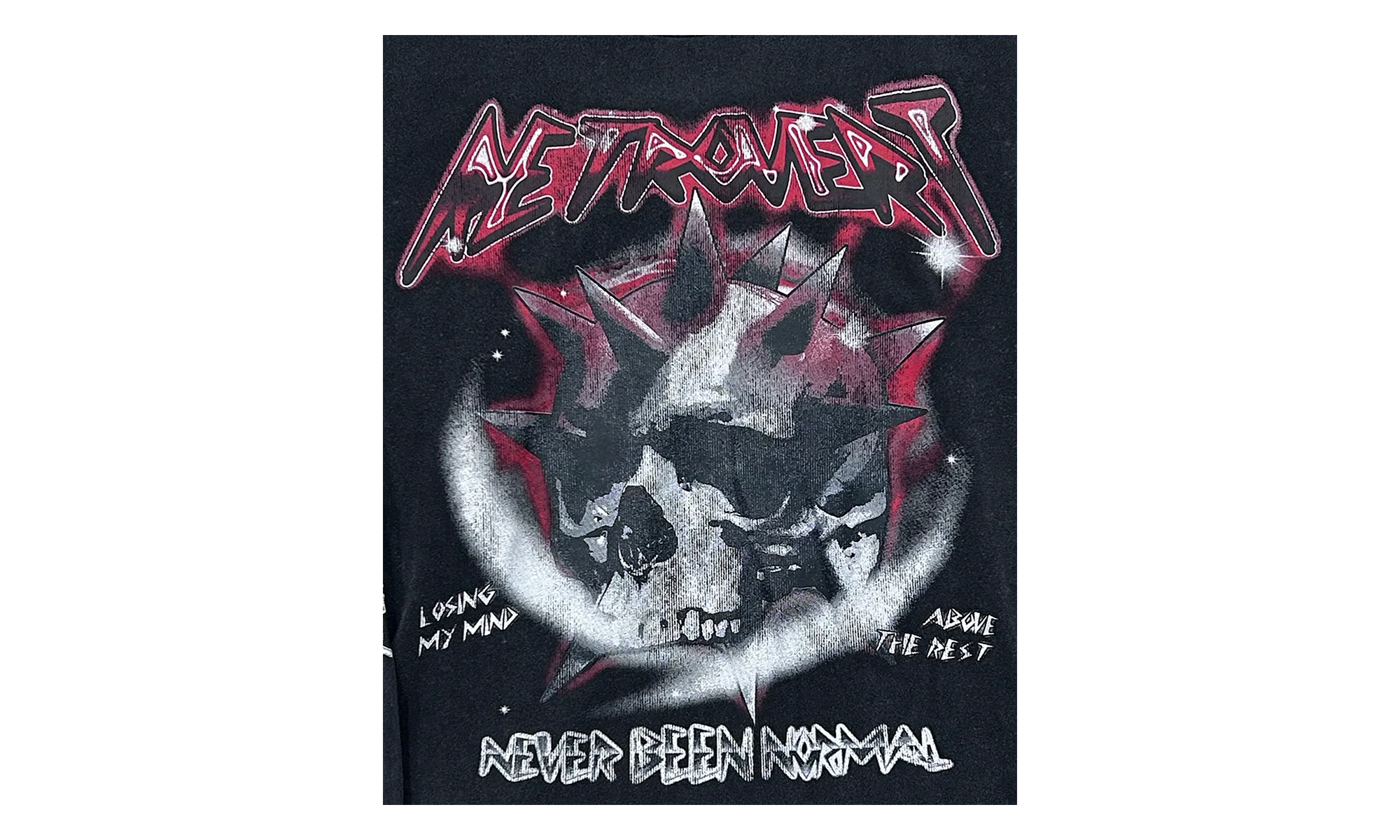 Skull Longsleeves Shirt "Black" RET018