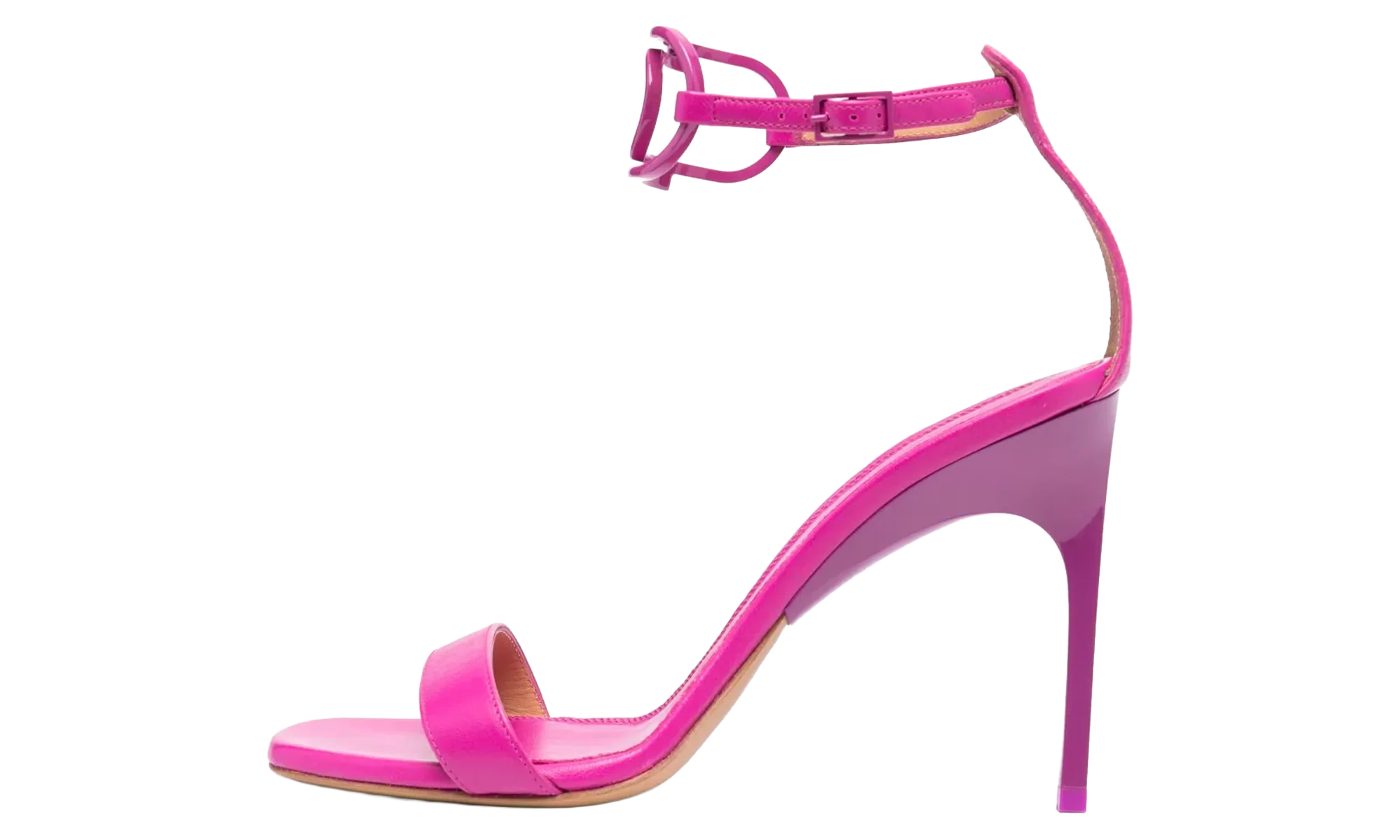 Pop Paperclip HIgh Sandal WMNS "Fuchsia" OWIH045S23LEA0023232