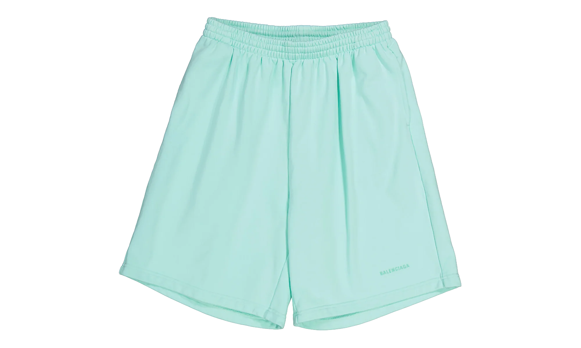 BB Embroidered Logo Shorts "Mint Green" 674591 TLVB8 0306