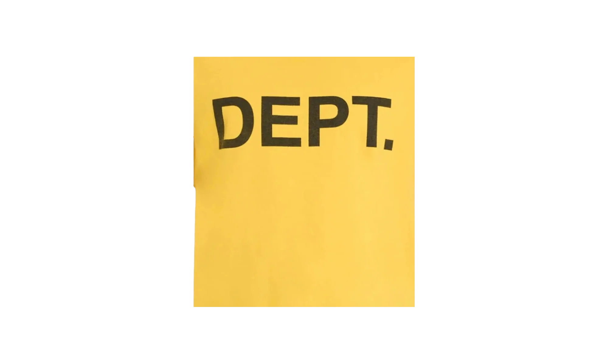 Dept Logo T-Shirt "Yellow / Black" WM2LTZ1Q