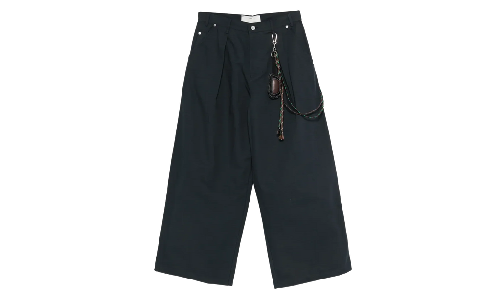 Super Baggy Pants "Cotton Moleskin - Black" 261 MPT103 DCNVBLK