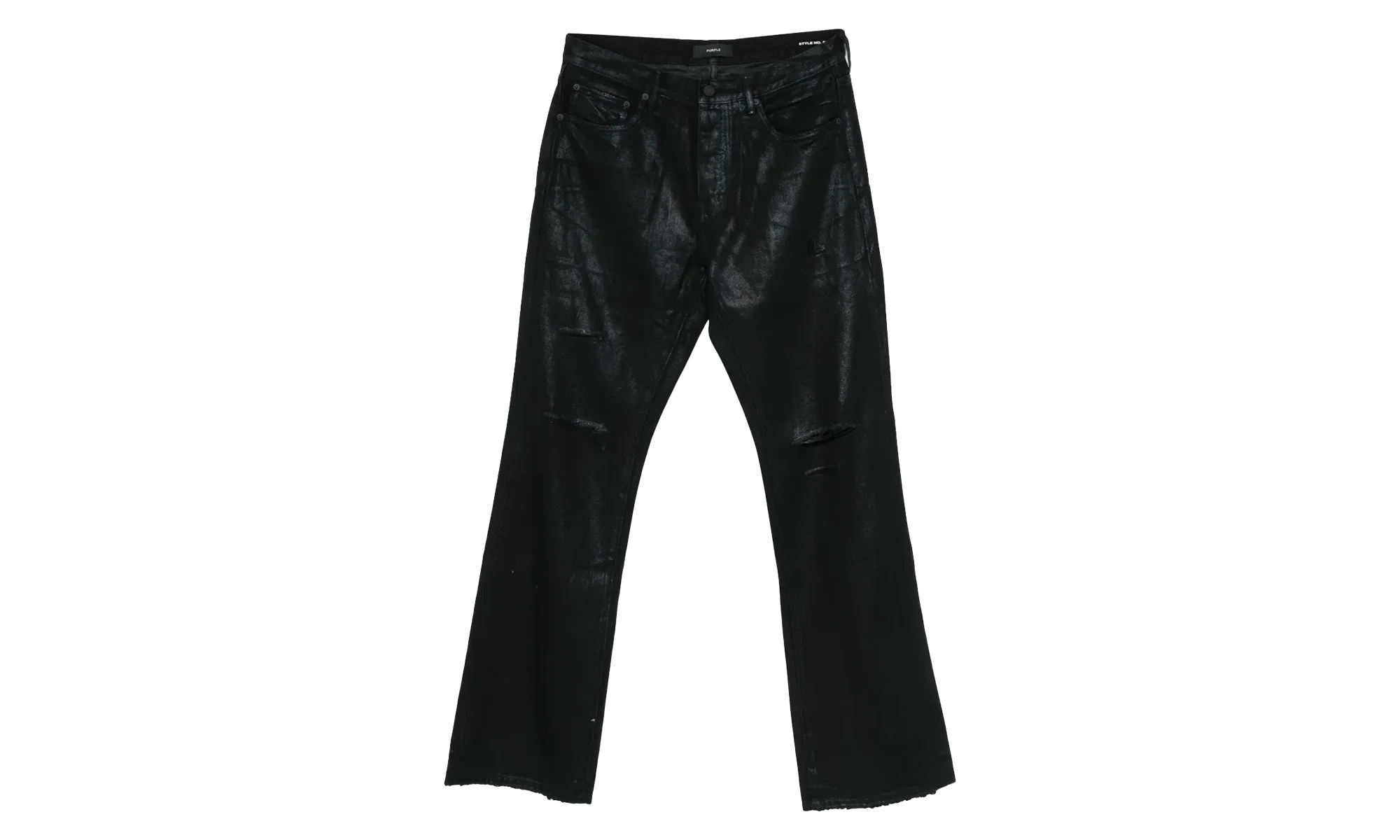 Rinsed Darkest Foil Bootcut "Black" P026 CRBR525