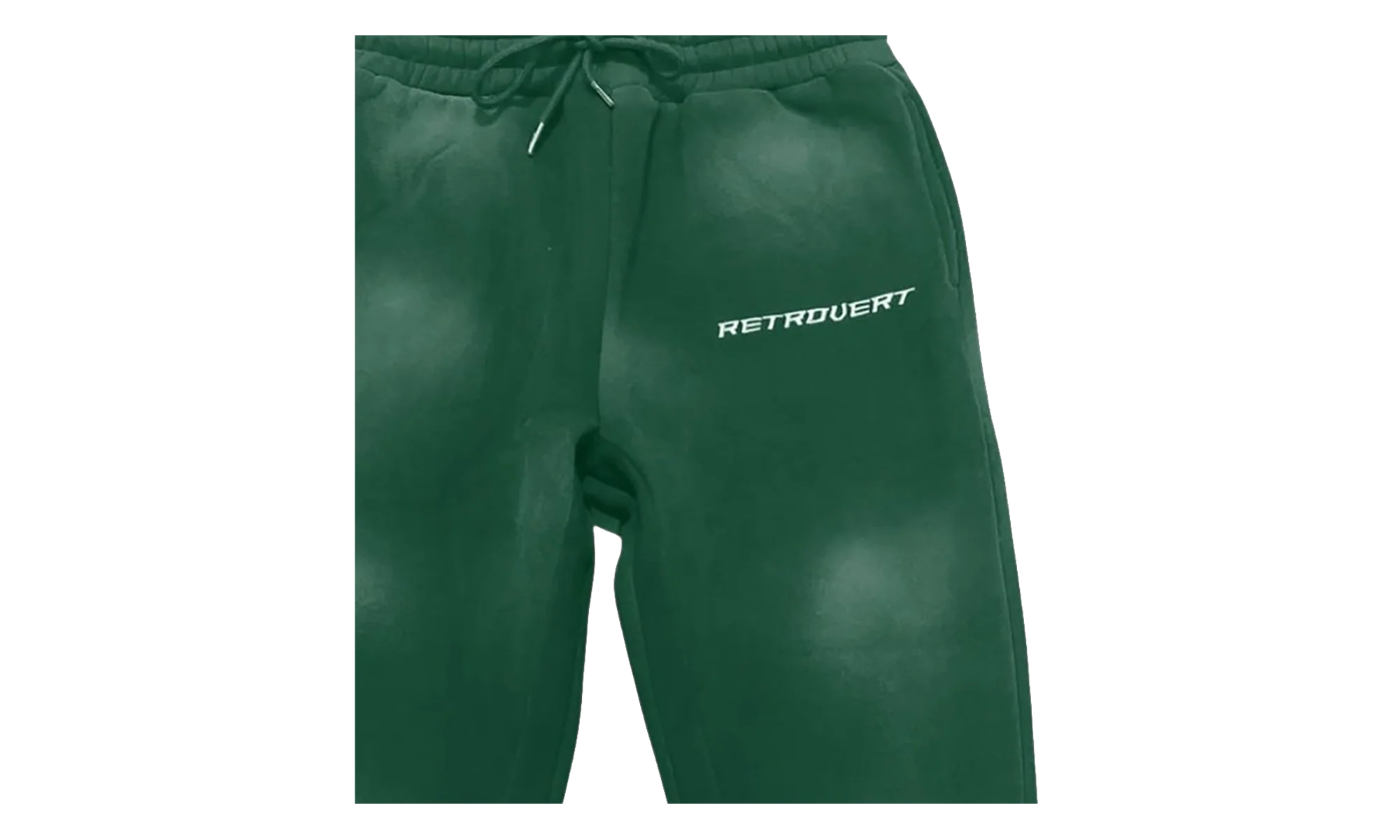 Prefall Flare Sweatpants "Green Washed" RET002