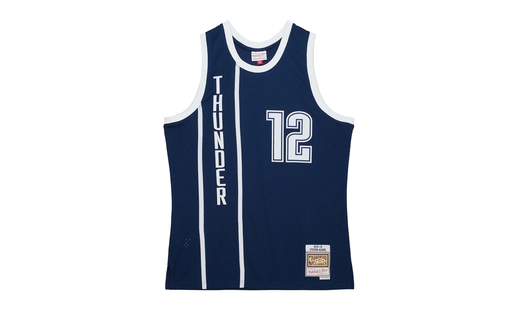 NBA Steven Adams Alternate Jersey "015 Oklahoma City Thunder - Astros Blue" SMJY6384 OCT15SADASBL