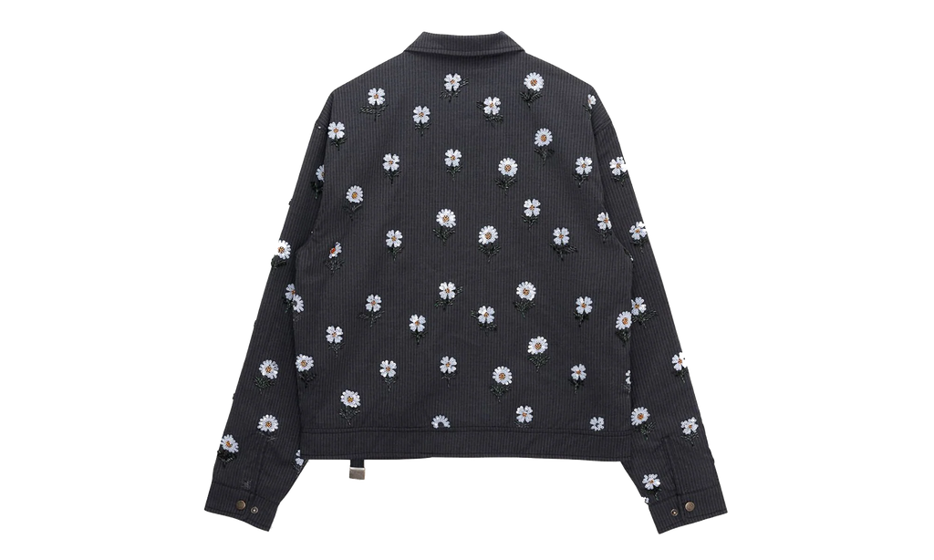 Flowers Beaded Jacket "Black" HTG260168 BLK