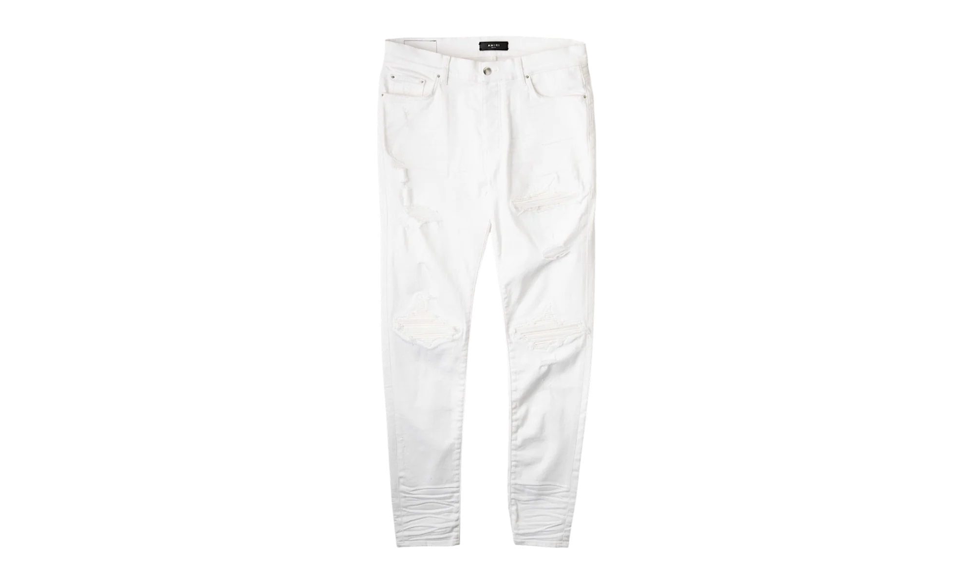 MX1 Leather Patch Jeans "White" MBMX1 LTHWHT WHITE