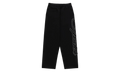 Rhinestone Script Wide Leg Sweatpants "Black" SP5der352