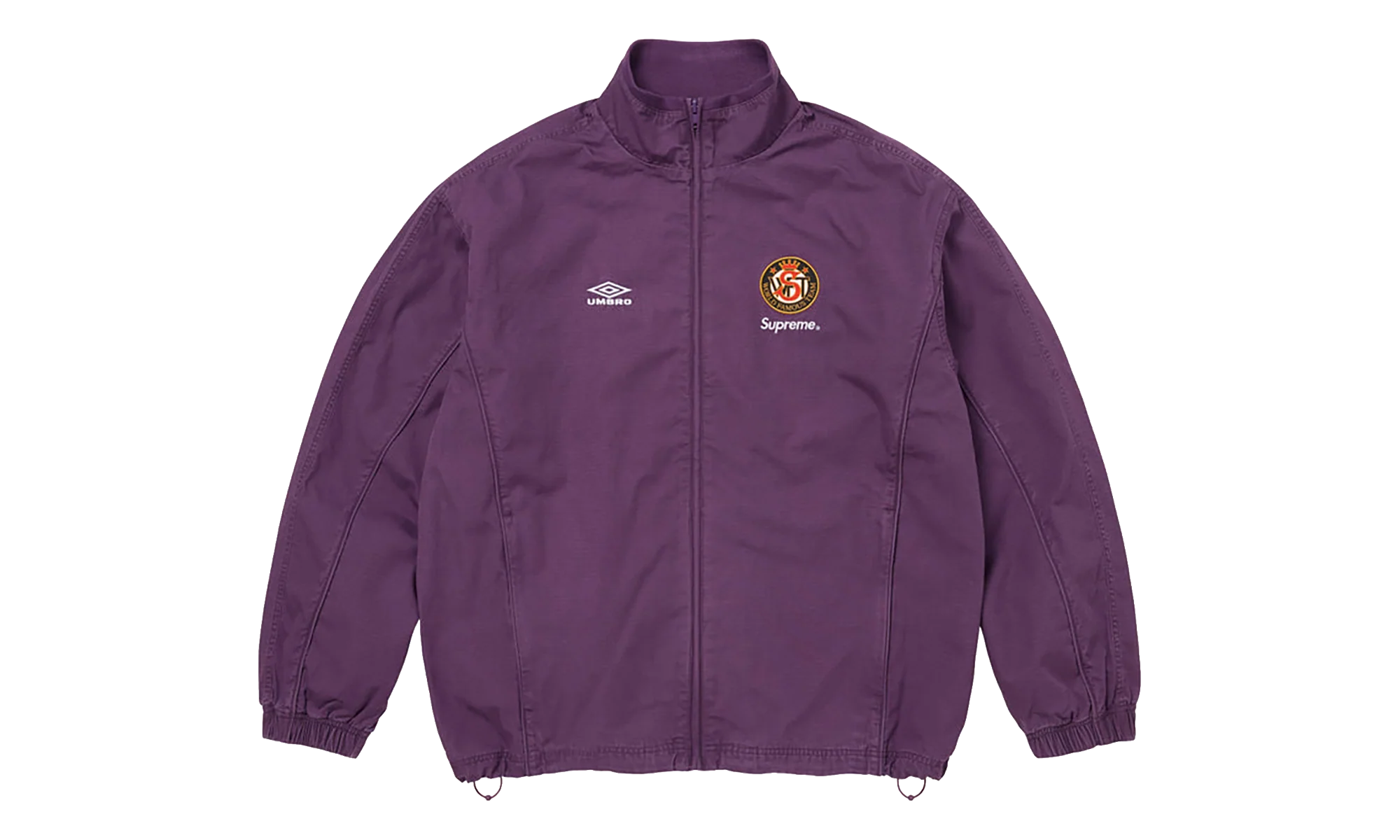 Umbro® Cotton Ripstop Track Jacket "SS26 - Plum" SU27023