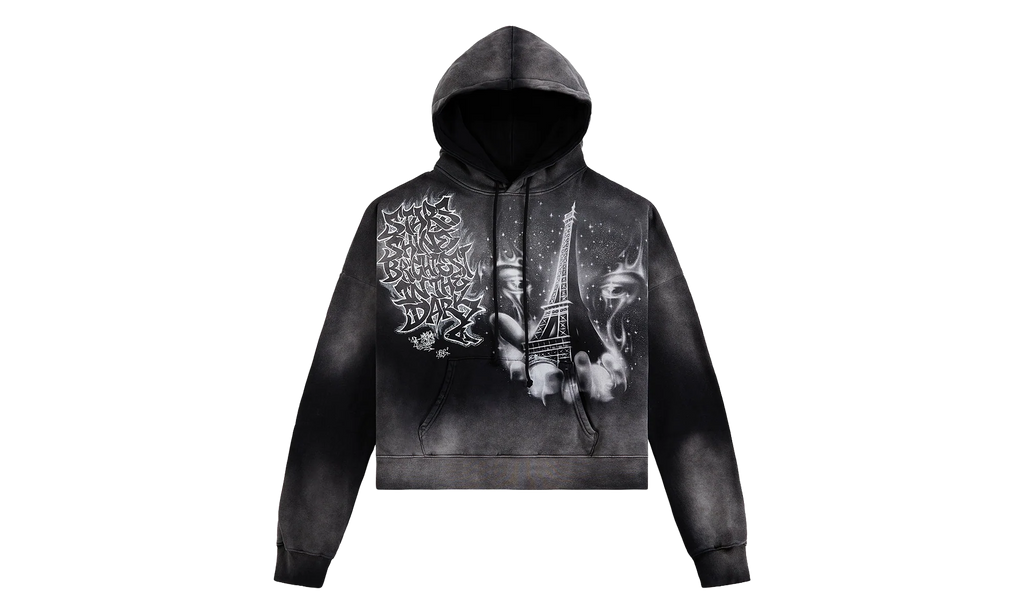 Eiffel Tower Hoodie "Black" HSR233