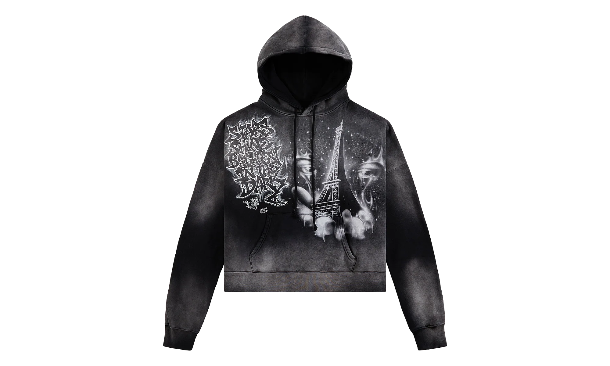 Eiffel Tower Hoodie "Black" HSR233