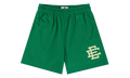 EE BASIC SHORT "SS24 - Green/Off White" EE623