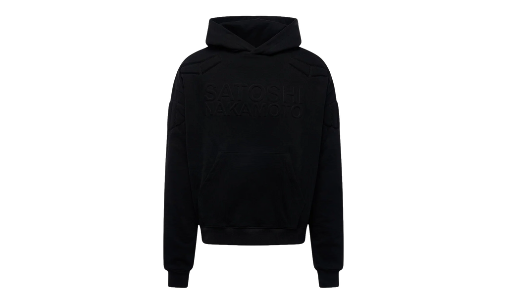 Moto Logo Hooded Sweatshirt "Black" SS25H0002 BLK