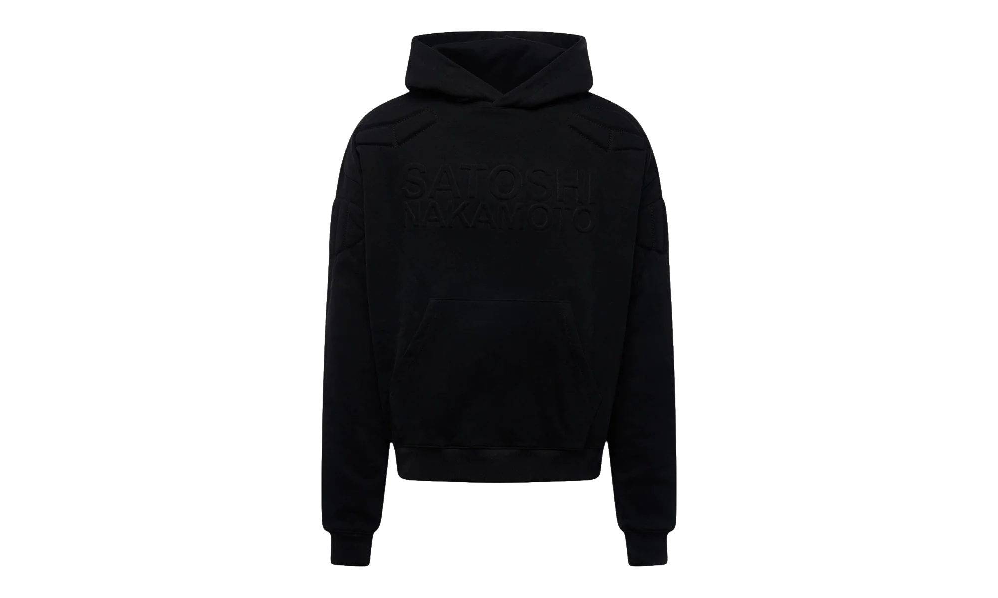 Moto Logo Hooded Sweatshirt "Black" SS25H0002 BLK