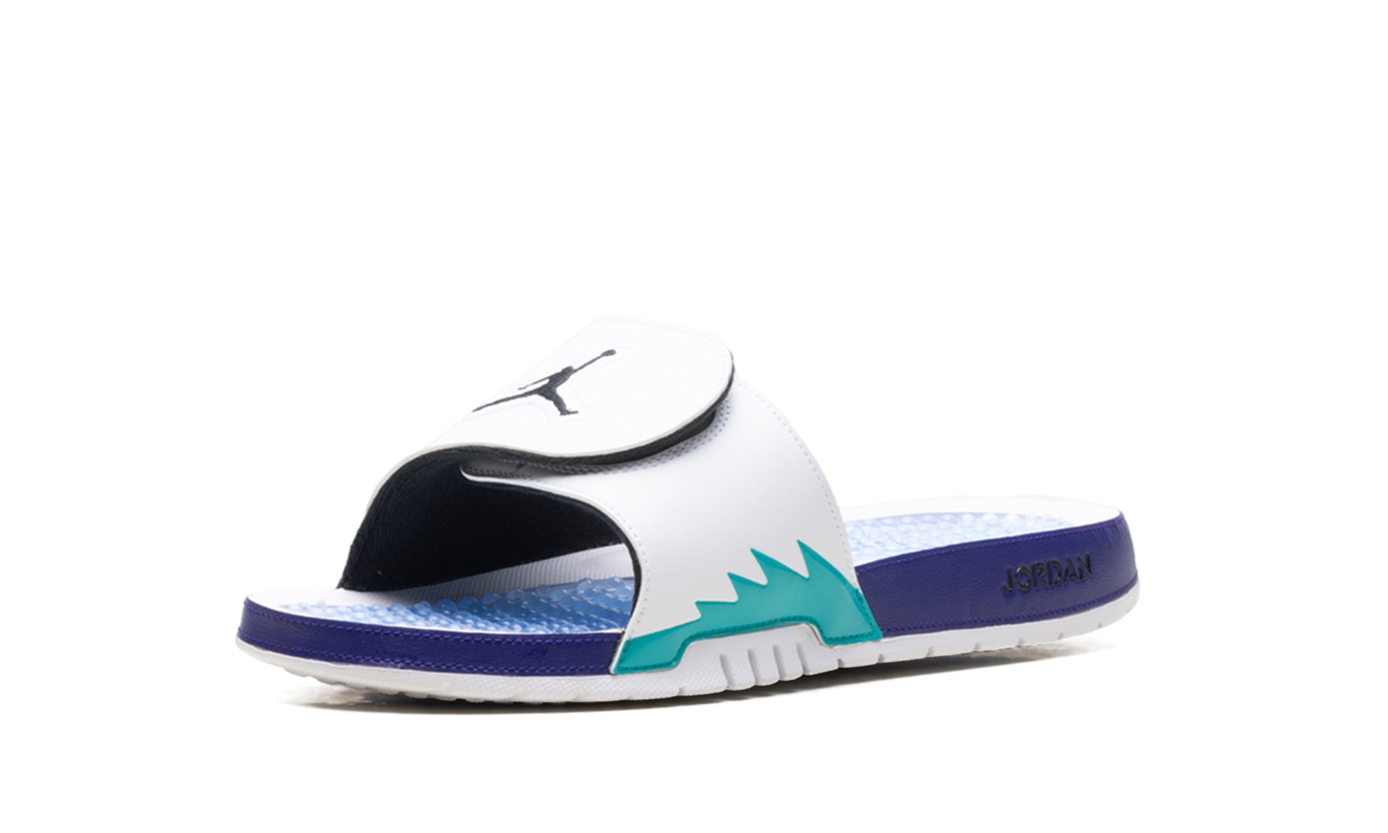 Hydro 5 Retro Slide "White New Emerald Grape Ice Black" 555501 103