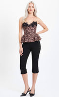 DH PRE-SPRING Series | "Wild Elegance" Leopard Print Peplum Corset