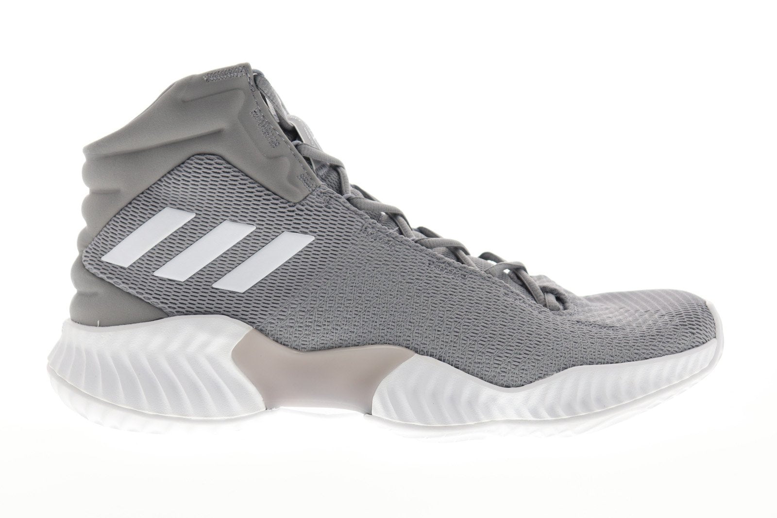 Pro Bounce 2018 AH2665 Mens Gray High Top Athletic Gym Basketball Shoes
