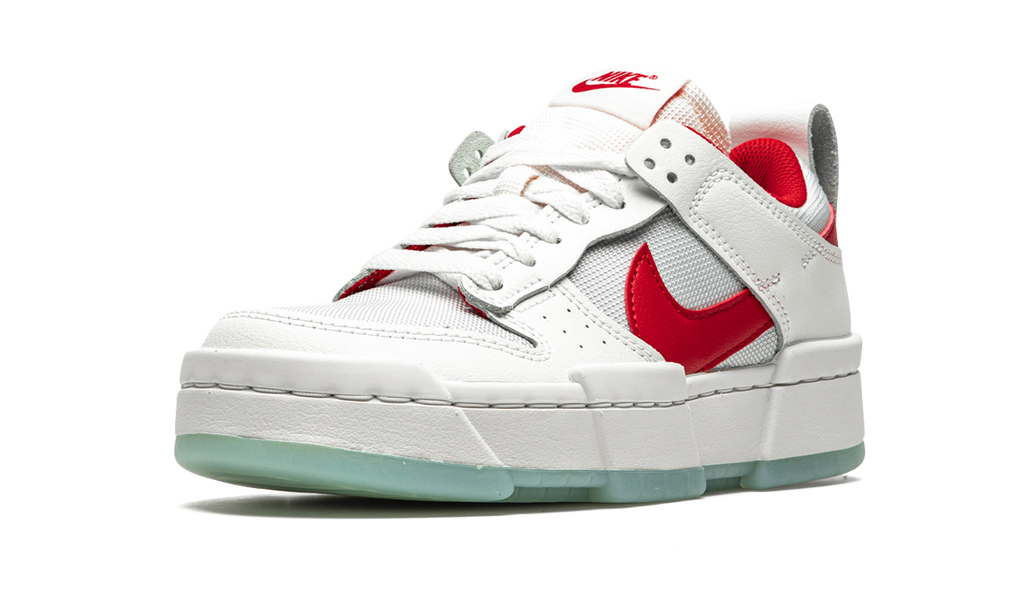 DUNK LO DISRUPT WMNS"Summit White/ Gym Red" CK6654 101