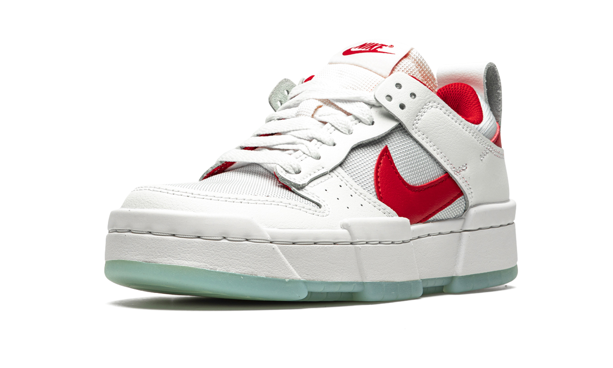 DUNK LO DISRUPT WMNS"Summit White/ Gym Red" CK6654 101