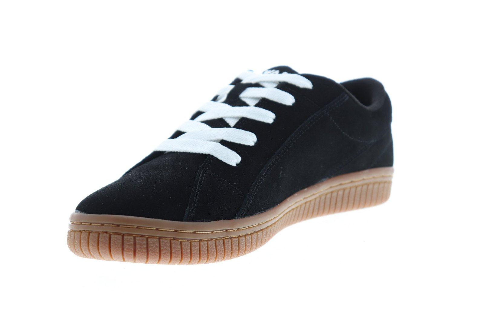 Airwalk The One Gum Mens Black Suede Skate Sneakers Shoes