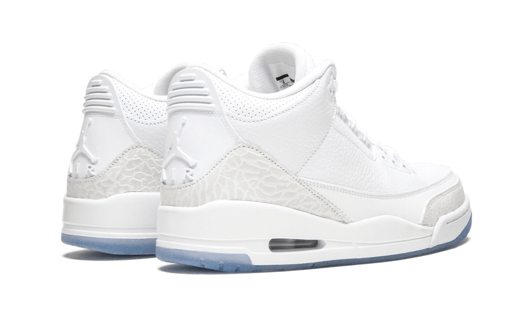 3 Retro "Pure White" 136064 111