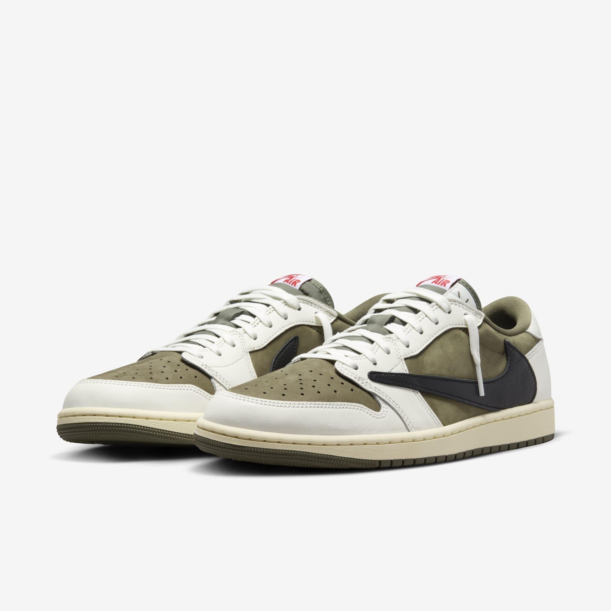 Air Jordan 1 Low OG SP x Travis Scott 'Medium Olive' (2024)