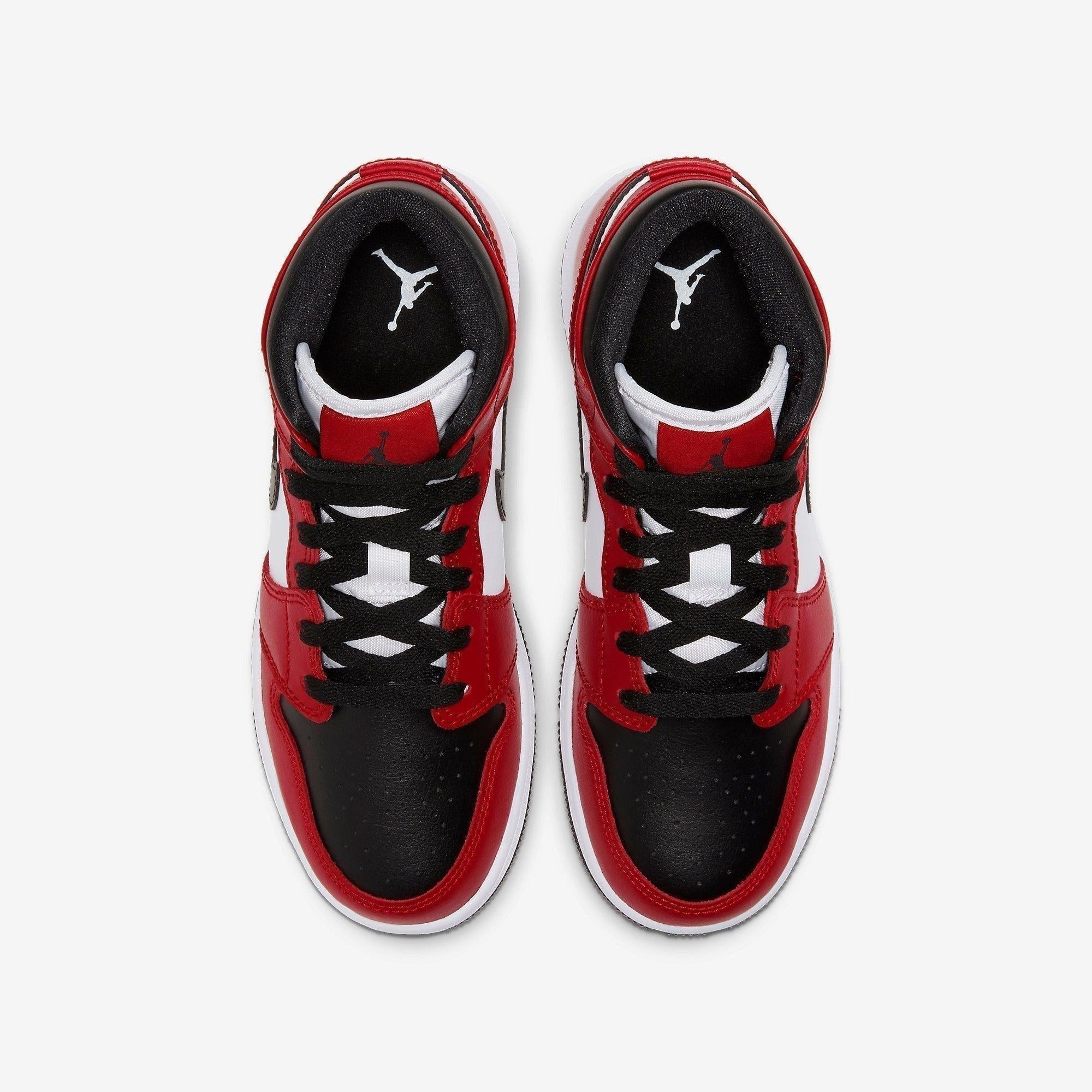 Air Jordan 1 Mid 'Chicago Black Toe' (2020) (GS)