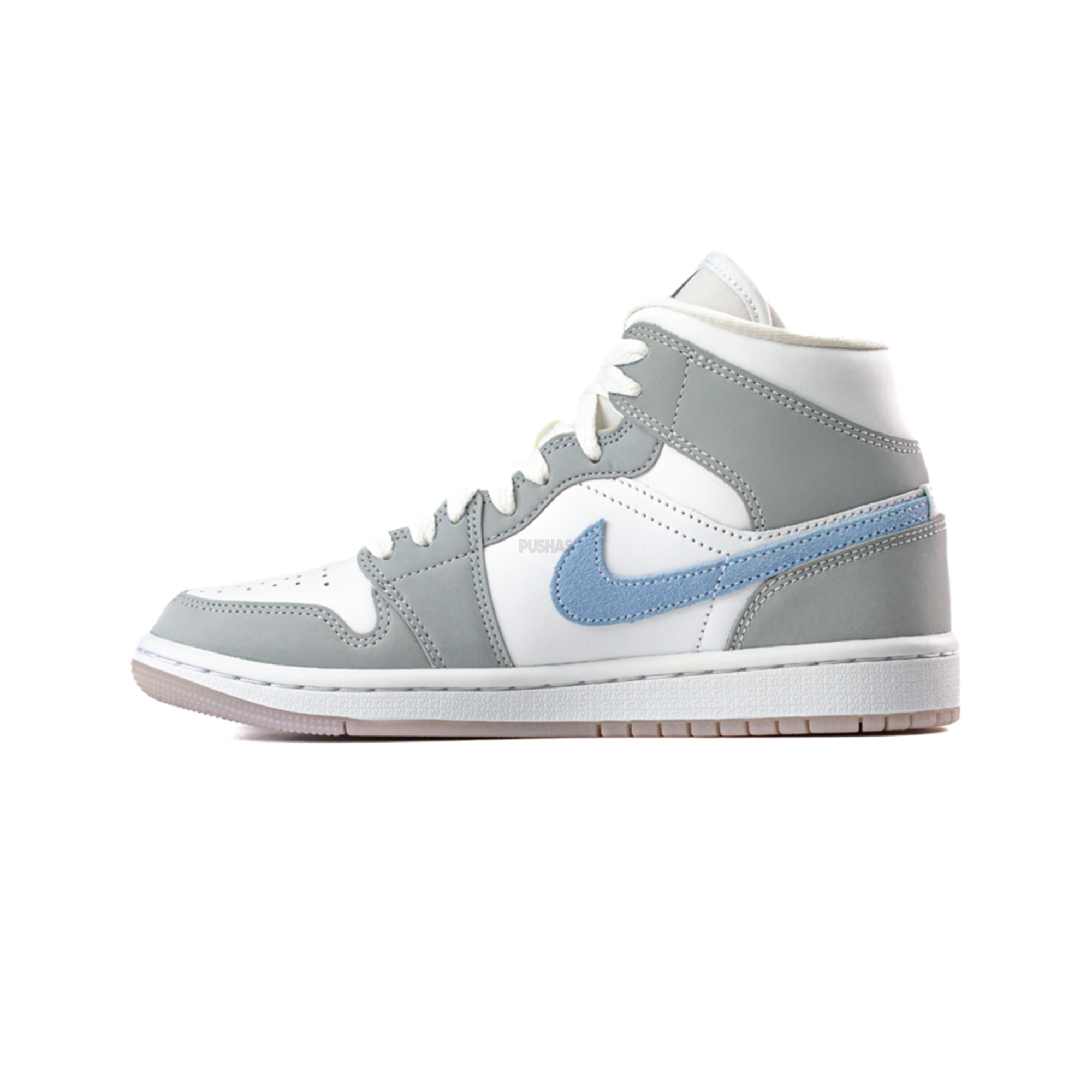 1 Mid 'Grey Blue Wolf Grey' Women's (2021)