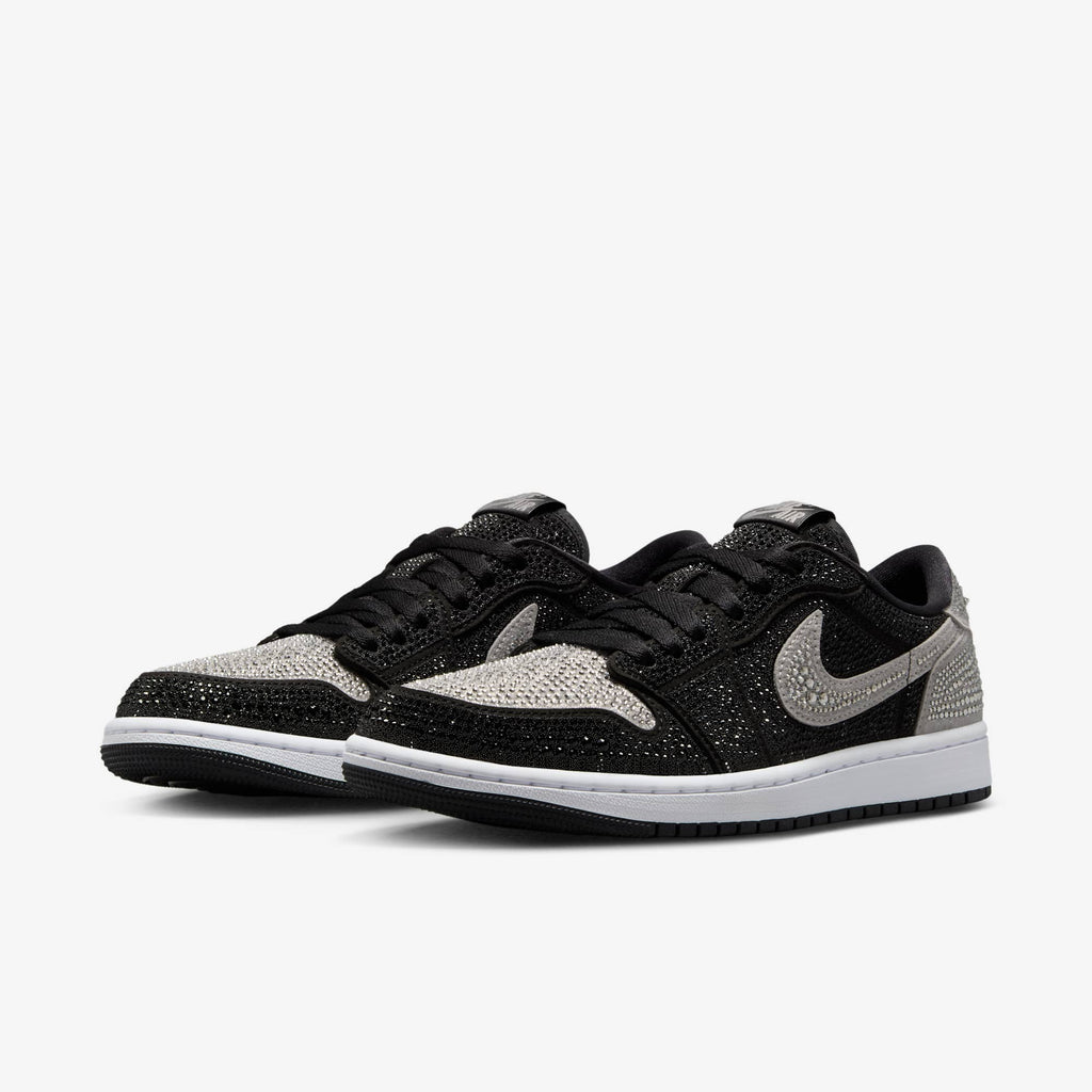 Air Jordan 1 Retro Low OG x Swarovski 'Stealth' (2025) (Womens)