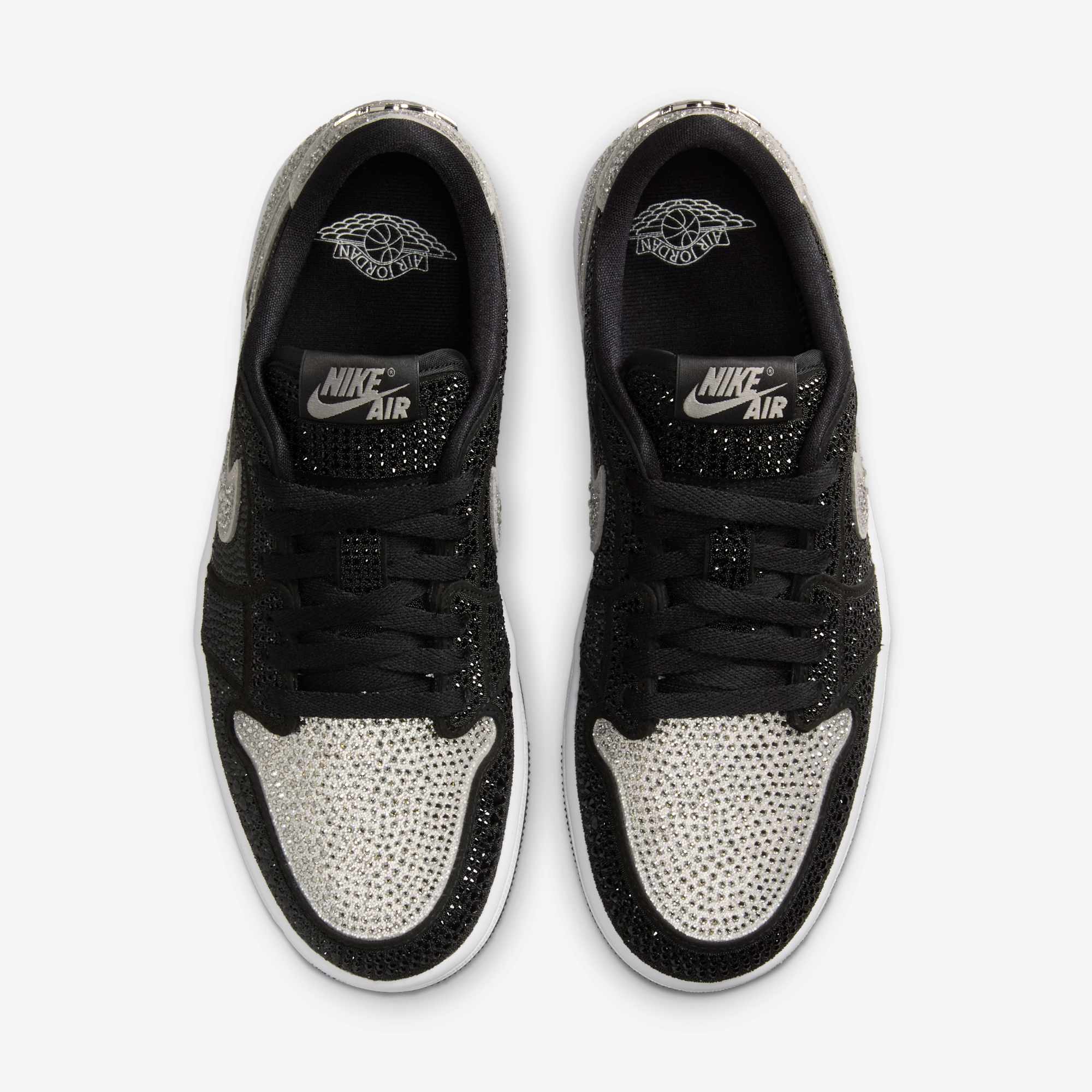 Air Jordan 1 Retro Low OG x Swarovski 'Stealth' (2025) (Womens)