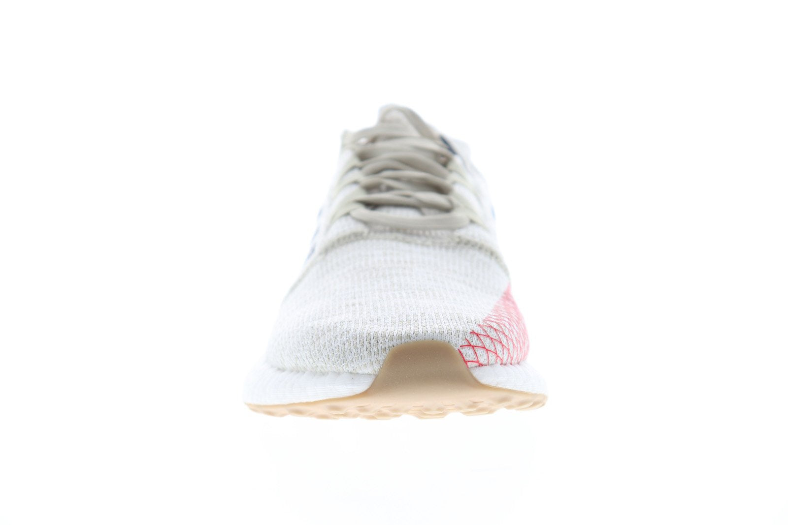 Pureboost Go B37805 Mens Gray Canvas Low Top Athletic Running Shoes