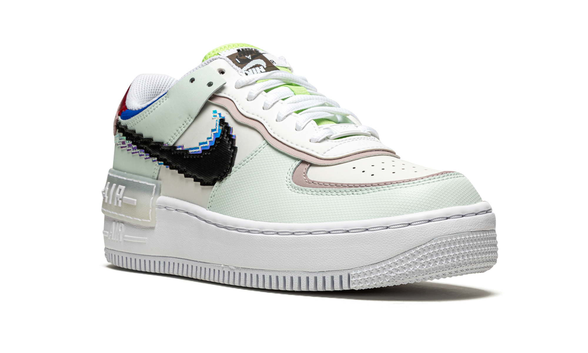 AF1 SHADO SE WMNS"Pixel Swoosh" CV8480 300