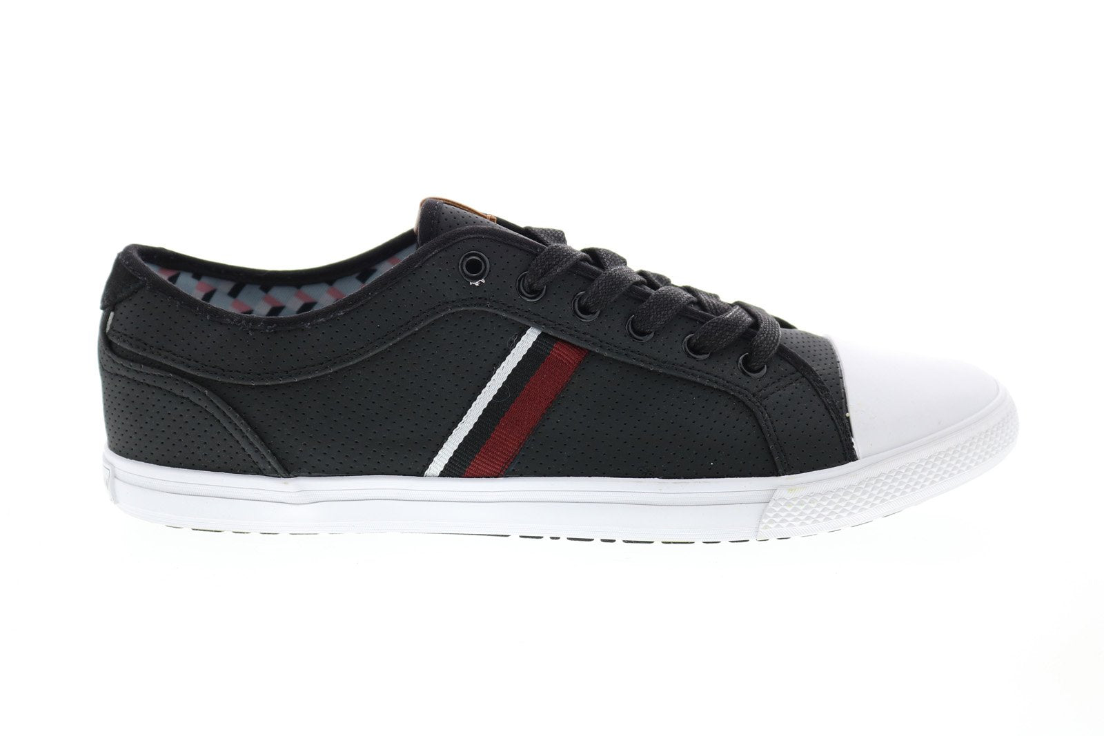 Ben Sherman Brayson Oxford BNM00063 Mens Black Canvas Lifestyle Sneakers Shoes