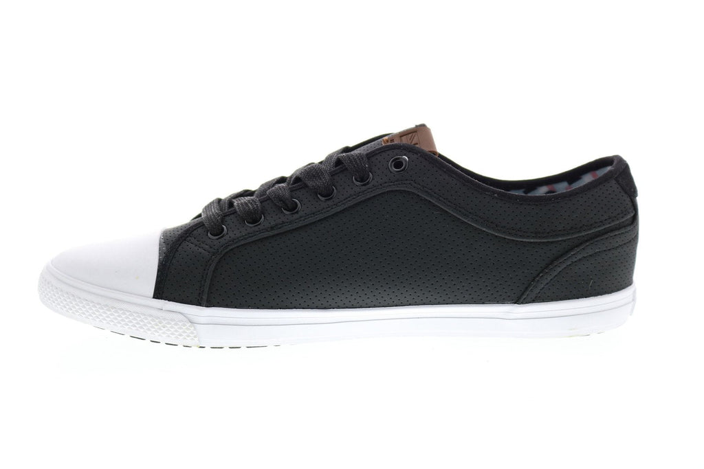 Ben Sherman Brayson Oxford BNM00063 Mens Black Canvas Lifestyle Sneakers Shoes