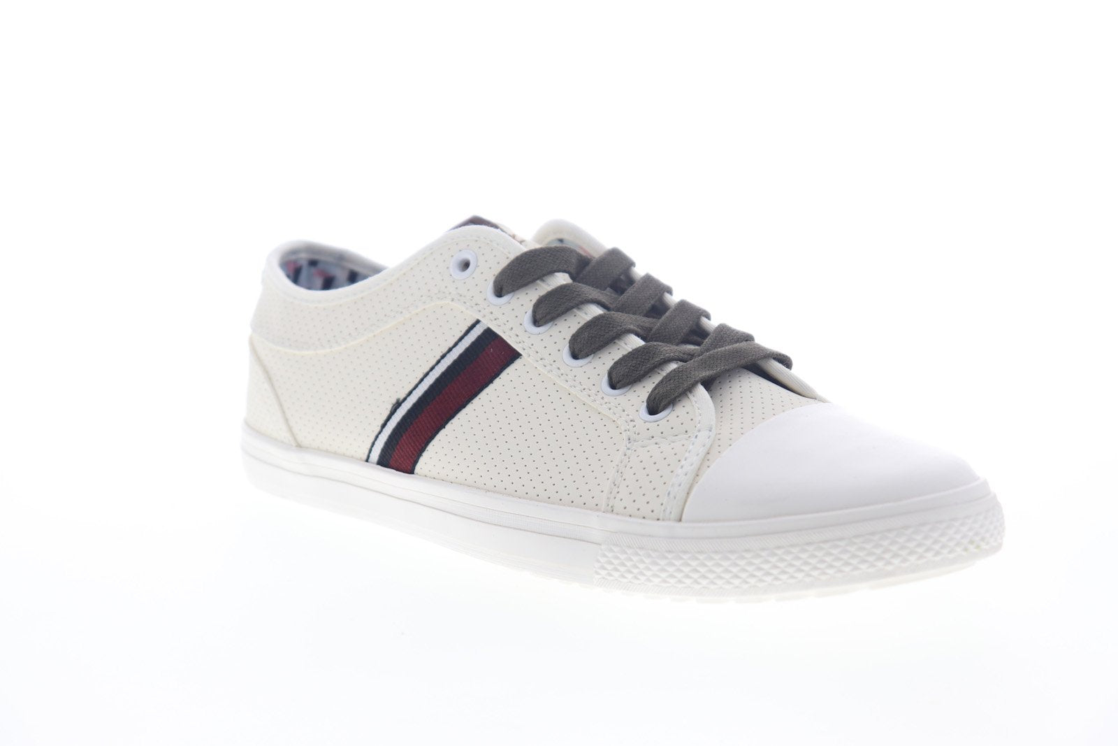 Ben Sherman Brayson Oxford BNM00063 Mens White Leather Lifestyle Sneakers Shoes