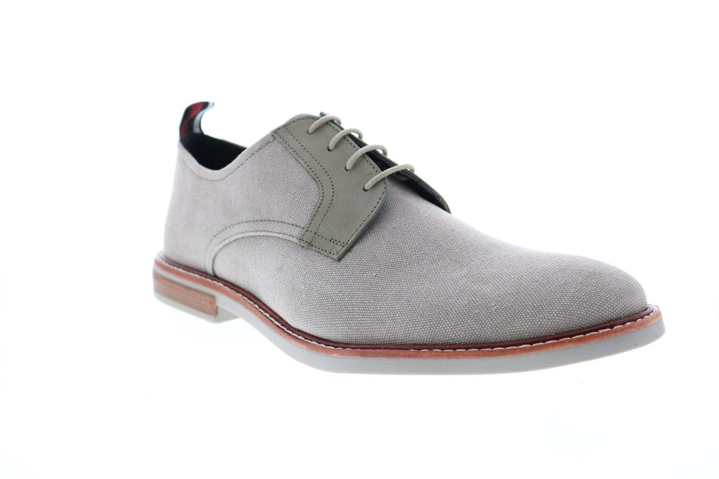 Ben Sherman Brent Plain Toe Mens Gray Plain Toe Oxfords & Lace Ups Shoes