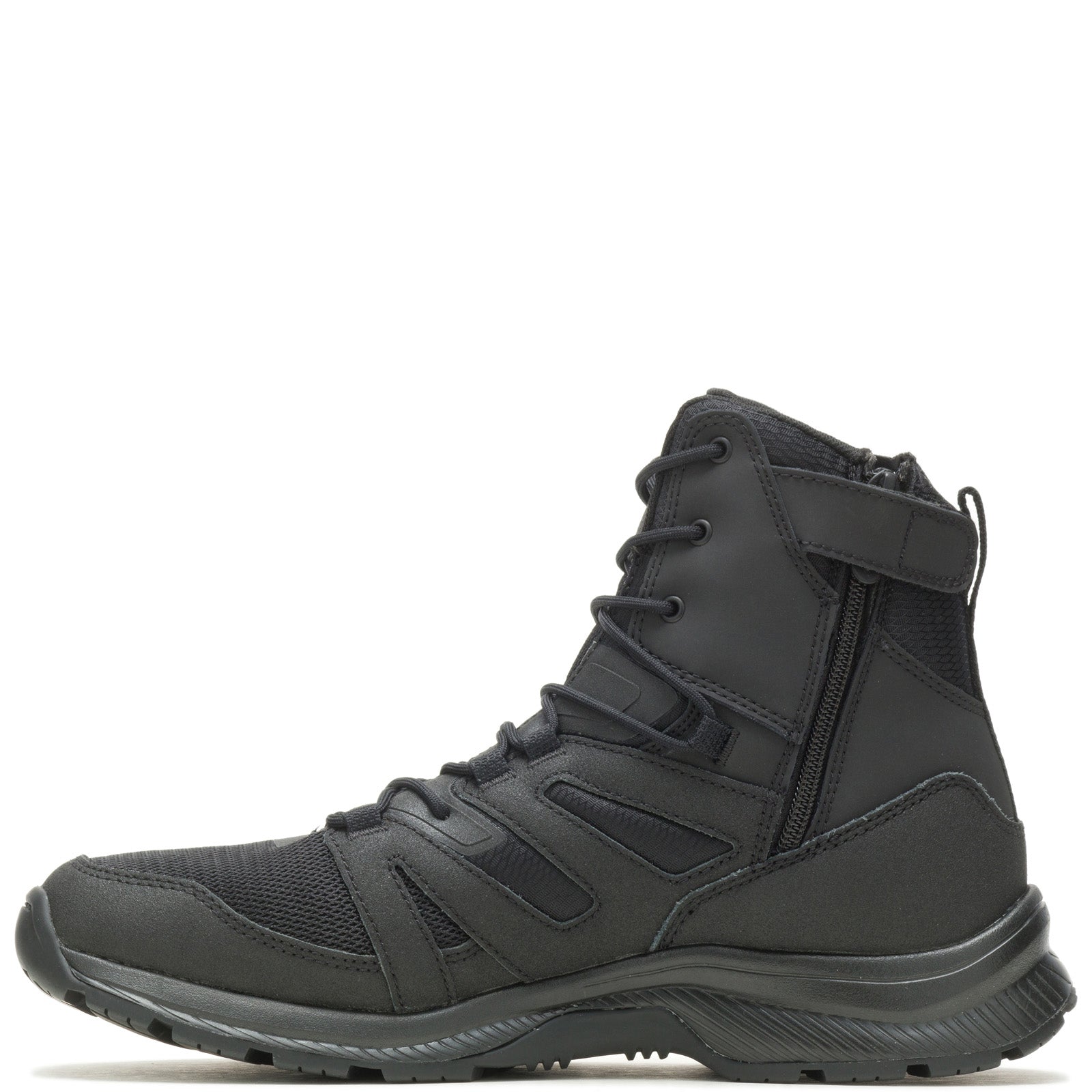 Bates Rallyforce Tall Zip E04160 Mens Black Leather Tactical Boots