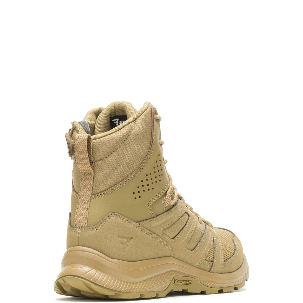 Bates Rallyforce Tall Zip E04161 Mens Beige Wide Mesh Tactical Boots