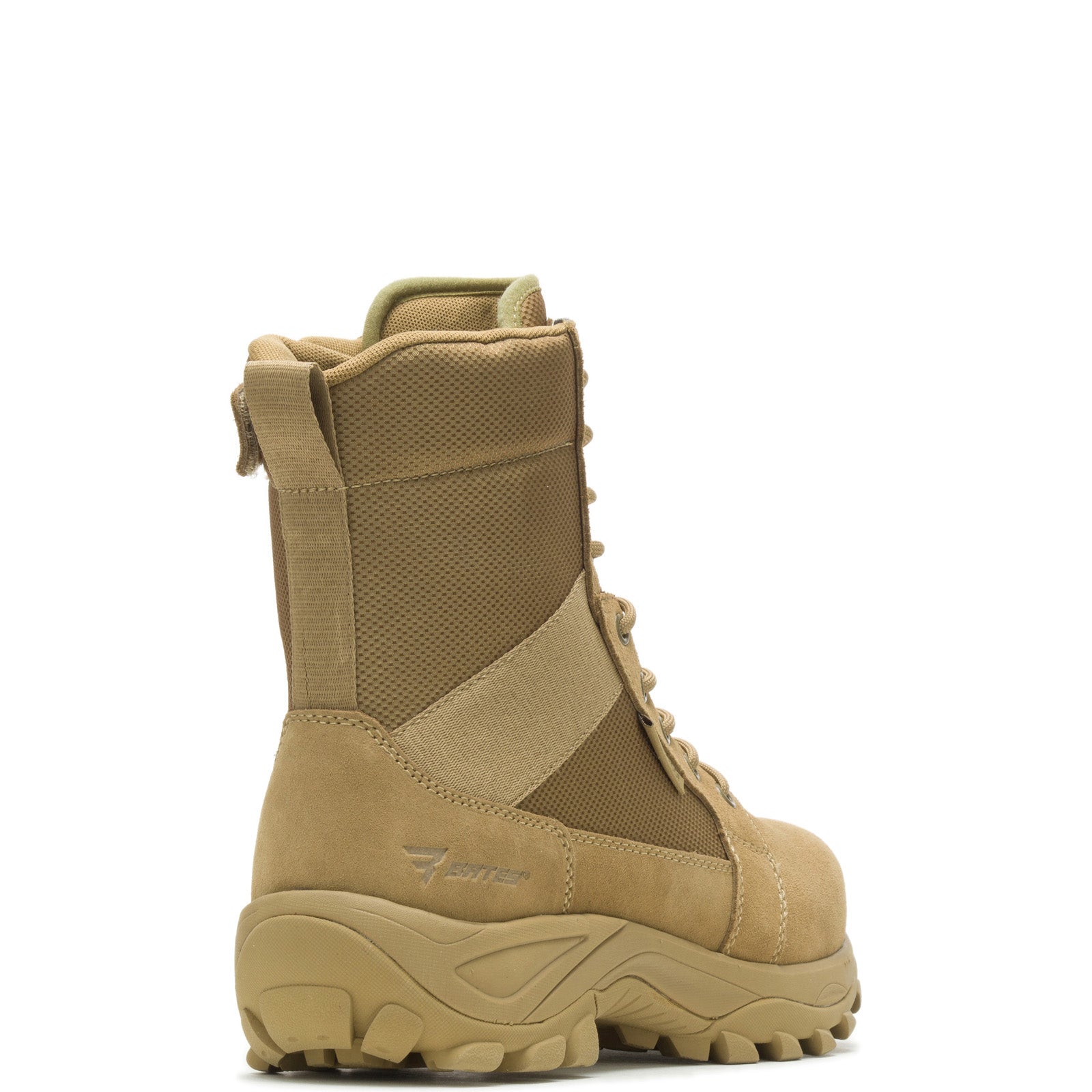 Bates Fuse Side Zip Waterproof E06509 Mens Brown Leather Tactical Boots