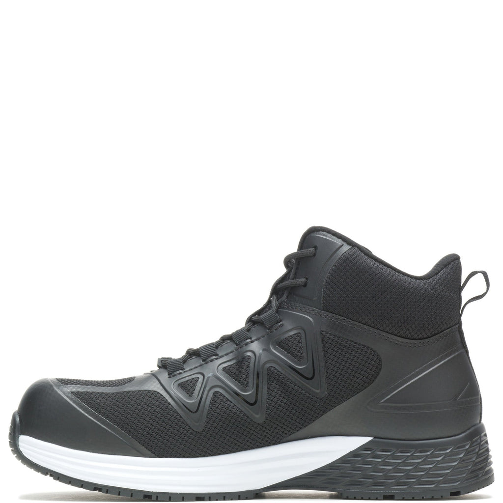 Bates Rush Mid Work Composite Toe E09100 Mens Black Canvas Tactical Boots