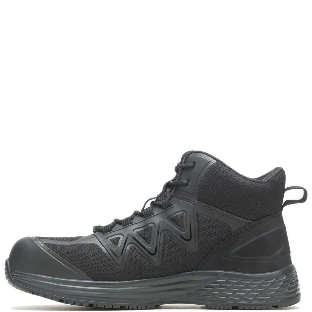 Bates Rush Mid Work Composite Toe E09103 Mens Black Wide Tactical Boots