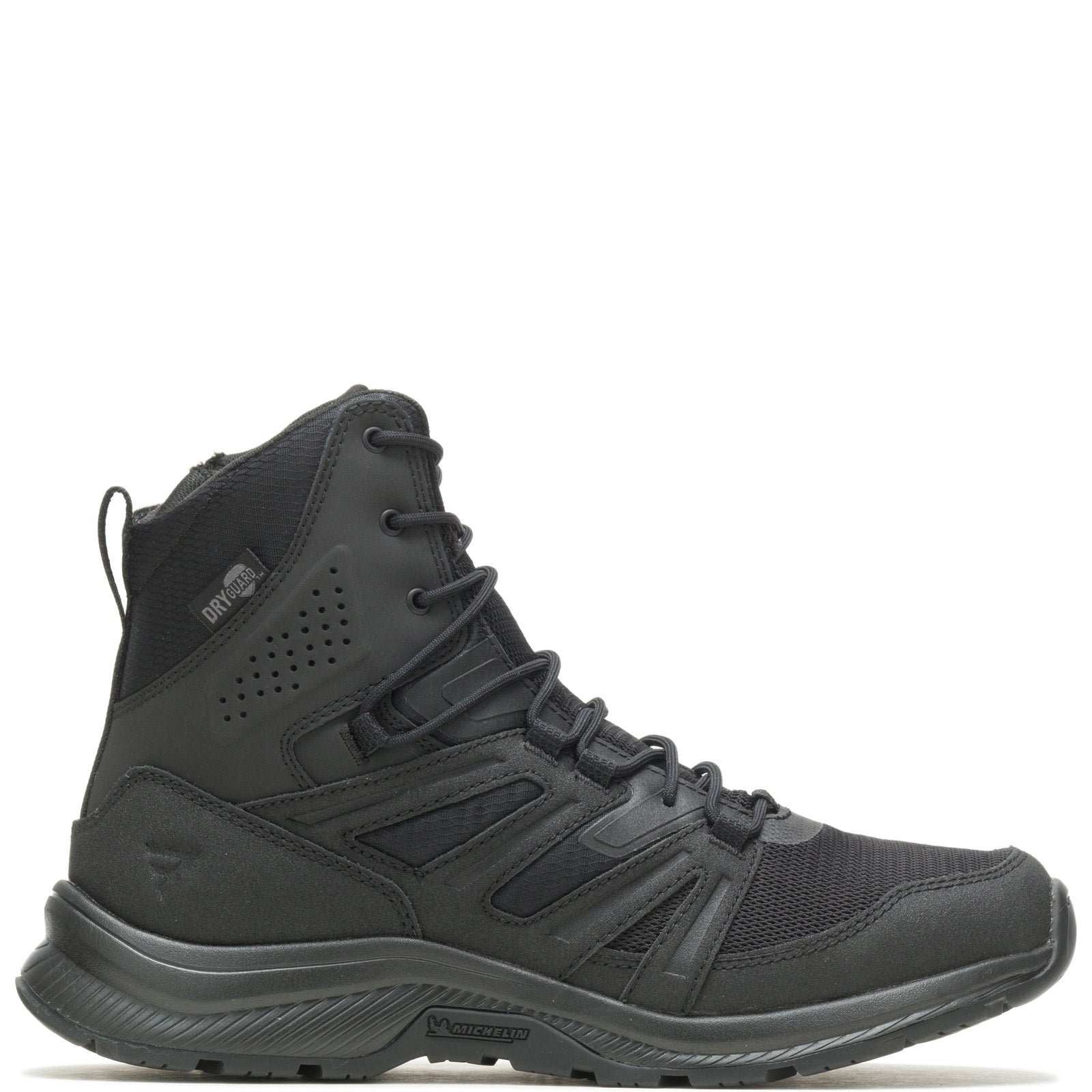 Bates Rallyforce Tall Zip E04170 Mens Black Wide Leather Tactical Boots