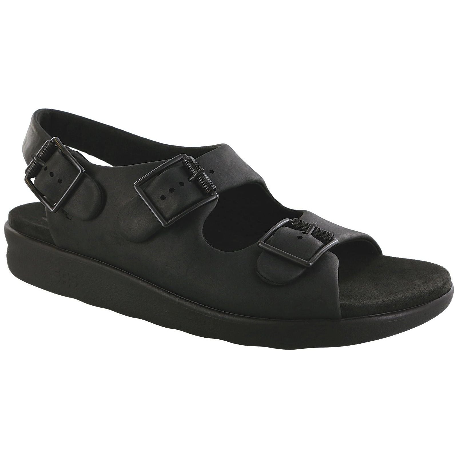 Men's Bravo Heel Strap Sandal In Black Bear