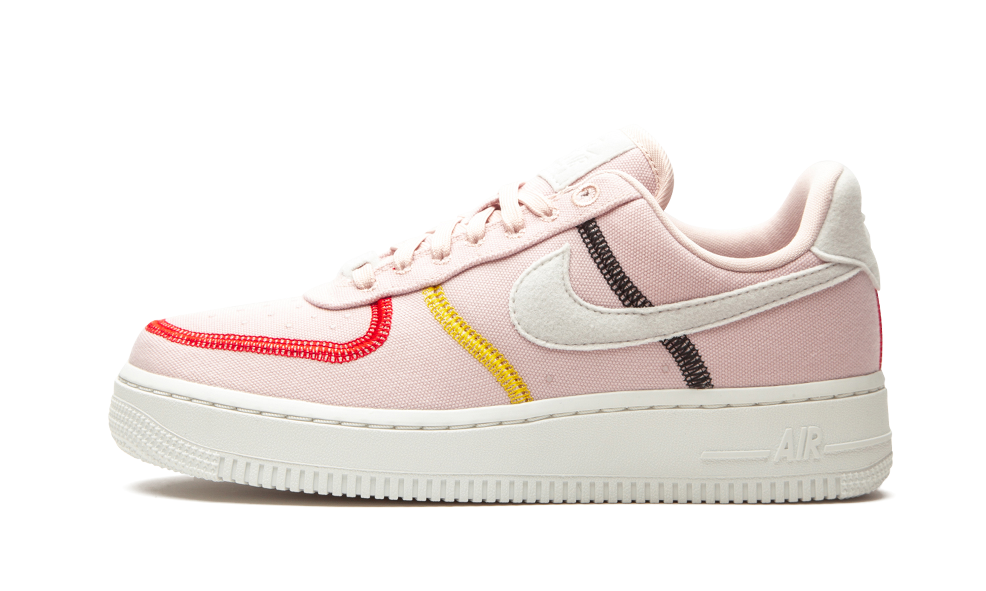 AIR FORCE 1"07 LX MNS WMNS"Stitched Canvas - Silt Red"