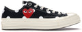 Chuck Taylor All Star 70s Ox Comme des Garcons PLAY Polka Dot Black